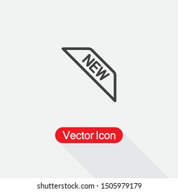 New Sign Icon Vector Illustration Eps10