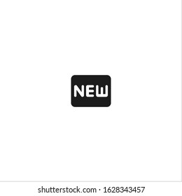 New sign icon- Vector illustration