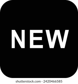 NEW sign. NEW vector icon