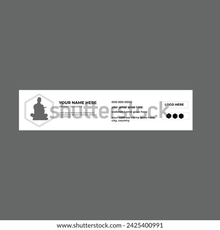  new signature design and email
