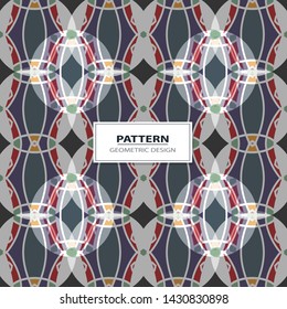 New simple abstract geometric seamless pattern with  for background. Geometric backdrop with  silhouette.