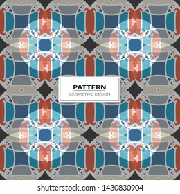 New simple abstract geometric seamless pattern with  for background. Geometric backdrop with  silhouette.