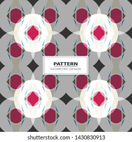 New simple abstract geometric seamless pattern with  for background. Geometric backdrop with  silhouette.