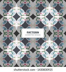 New simple abstract geometric seamless pattern with  for background. Geometric backdrop with  silhouette.