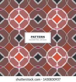 New simple abstract geometric seamless pattern with  for background. Geometric backdrop with  silhouette.