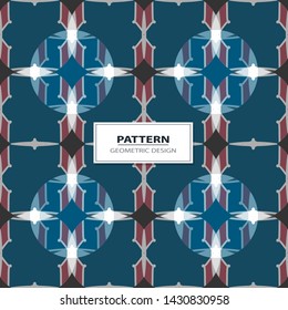New simple abstract geometric seamless pattern with  for background. Geometric backdrop with  silhouette.