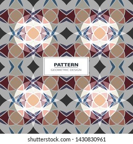 New simple abstract geometric seamless pattern with  for background. Geometric backdrop with  silhouette.