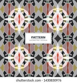 New simple abstract geometric seamless pattern with  for background. Geometric backdrop with  silhouette.