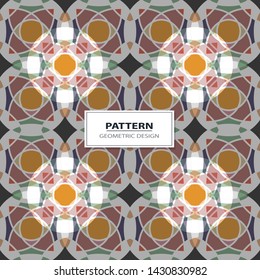 New simple abstract geometric seamless pattern with  for background. Geometric backdrop with  silhouette.