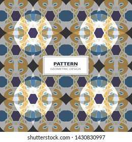 New simple abstract geometric seamless pattern with  for background. Geometric backdrop with  silhouette.