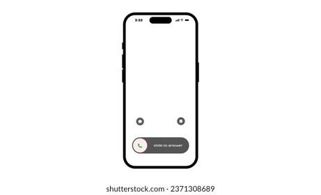nuevo Smartphone con fondo aislado, detalles de alta calidad