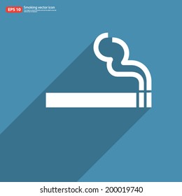 New smoking sign vector design