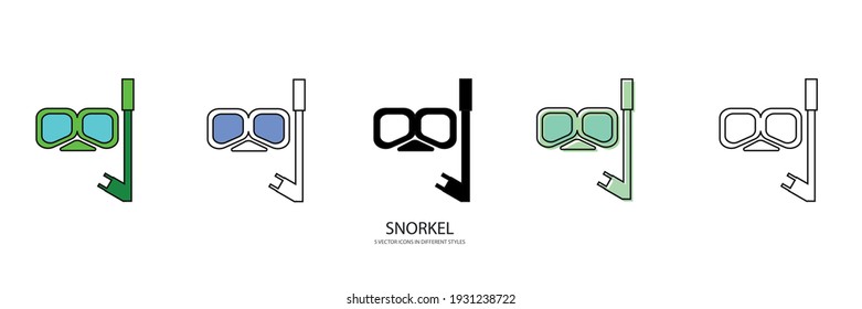 new SNORKEL vector type icon