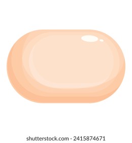 Nuevo vector de dibujos animados de iconos de jabón. Cuidado de la piel cosmética. Piel de cuidado corporal