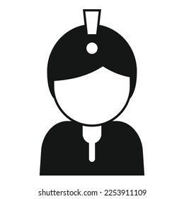 New solution icon simple vector. People design. Work innovation
