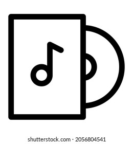 Nueva caja de CD con título de canción para música y audio
