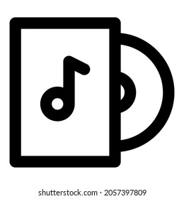 Nueva caja de CD con título de canción para música y audio