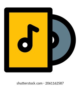 Nueva caja de CD con título de canción para música y audio