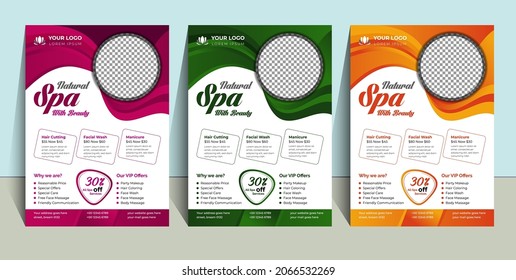 New Spa Beauty Flyer Template