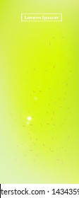 New space and signs confetti. Creative colorific illustration. Background smooth. Remarkable Ultra Wide universe background. Colorful cool abstraction. Green colored theme.