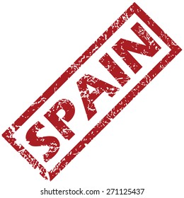 New Spain grunge rubber stamp on a white background. Vector illustration