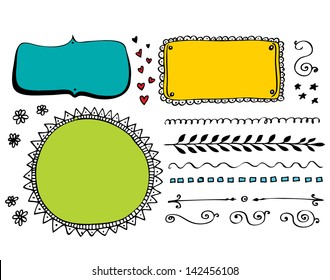 new spectacular nails drawn doodle framing vector design valuable for any project where a feel of human feel is requireds collections classical white vegetation wildflower star union black boundary pi