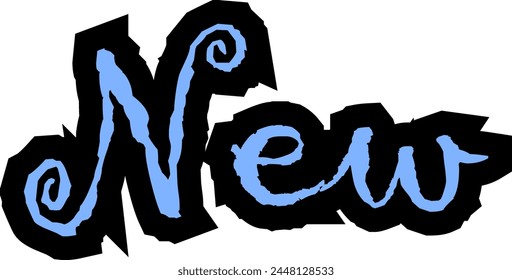 New Spellings in English with attractive font.