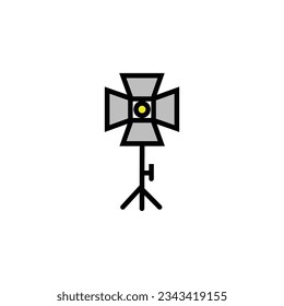 new spotlight vector type icon