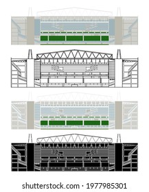 New Stadium in Belo Horizonte, Brazil