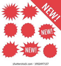 New stamp set. New sale icon. New red labels.