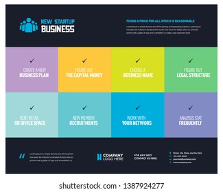 New Startup Business Statistics Infographic