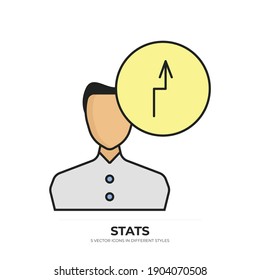 new stats vector type icon