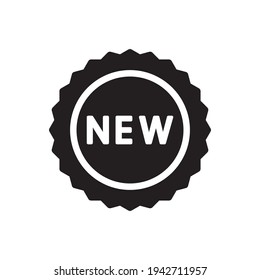 New sticker badge and label icon 