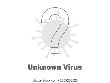New Strain virus vector illustration. 