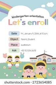 New Student Orientation and Curriculum Introduction for the upcoming school year.