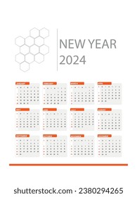 NEW STYEL CALENDER DESIGN 2024