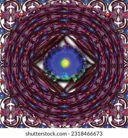 New style 3d abstract pattern flower is an isolated multicolor artwork transparent vector design ,great for decoration ,textile and fabric ,book cover, gift and different website and print purpose