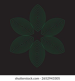 novo estilo cor verde flor com fundo bloco