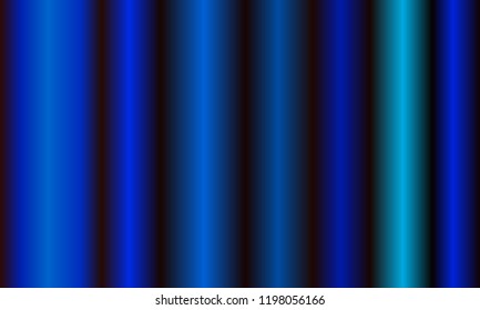 New style realistic blue gradient. Vector illustration