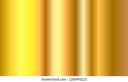 New style realistic golden gradient. Vector illustration