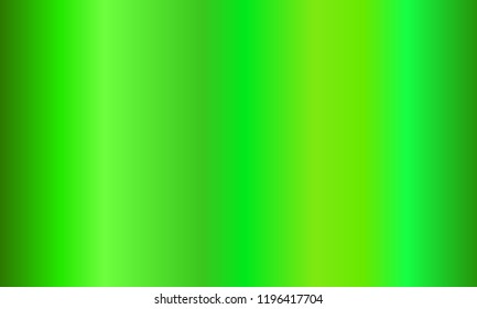 New style realistic green gradient. Vector illustration
