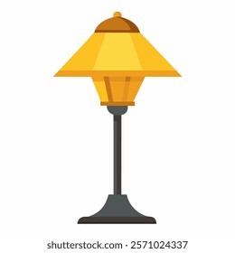 new style realistic night lamp vector icon on white background