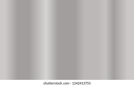 New style realistic silver gradient. Vector illustration
