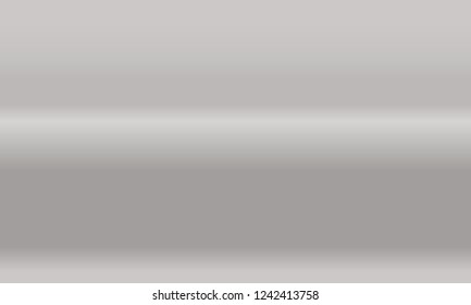 New style realistic silver gradient. Vector illustration
