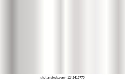 New style realistic silver gradient. Vector illustration
