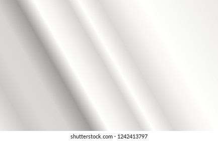 New style realistic silver gradient. Vector illustration
