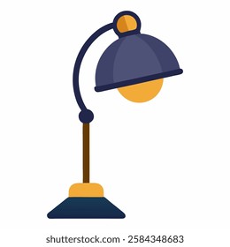 new style table light or lamp vector icon on white background