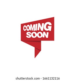 New stylish coming soon sign. an icon for website page site and offline banner. coming Soon stamp vector illustration