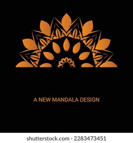 EIN NEUES STYLISCHES MANDALA-DESIGN