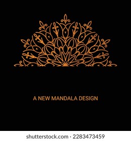 EIN NEUES STYLISCHES MANDALA-DESIGN